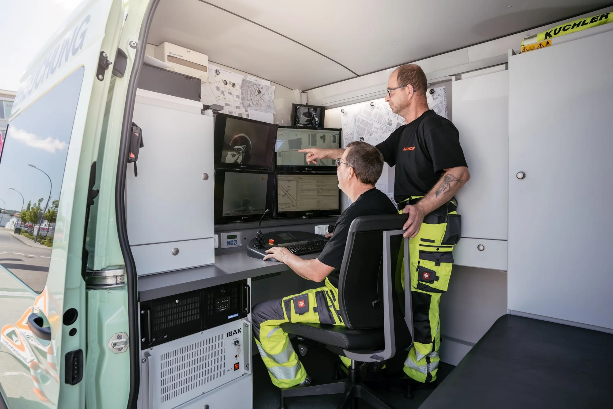 Kanalreinigung für freie Entwässerung in Steinfeld